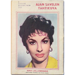 Ajan Sävel 1958 No. N:o 10 Ompeluseura kokoontuu, Gina Lollobrigida Magazine