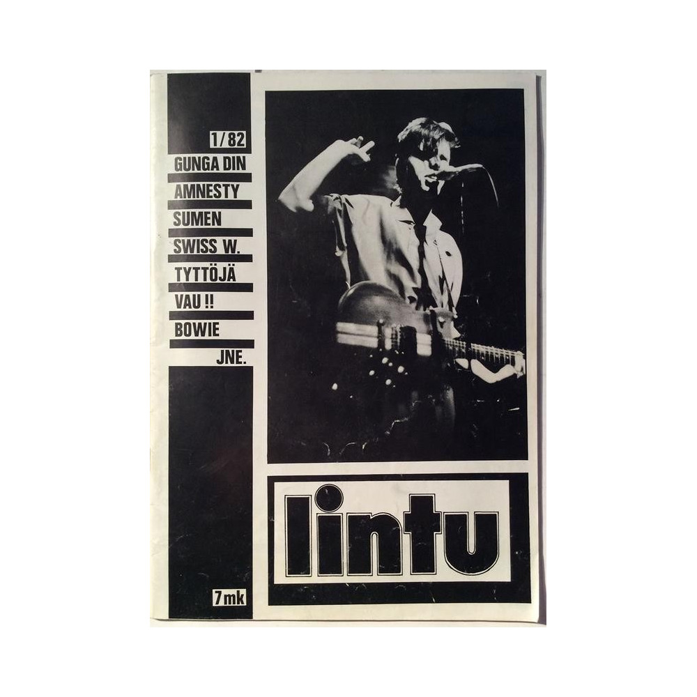 Lintu : Gunga Din Amnesty Sumen Vau! Bowie - begagnade magazine