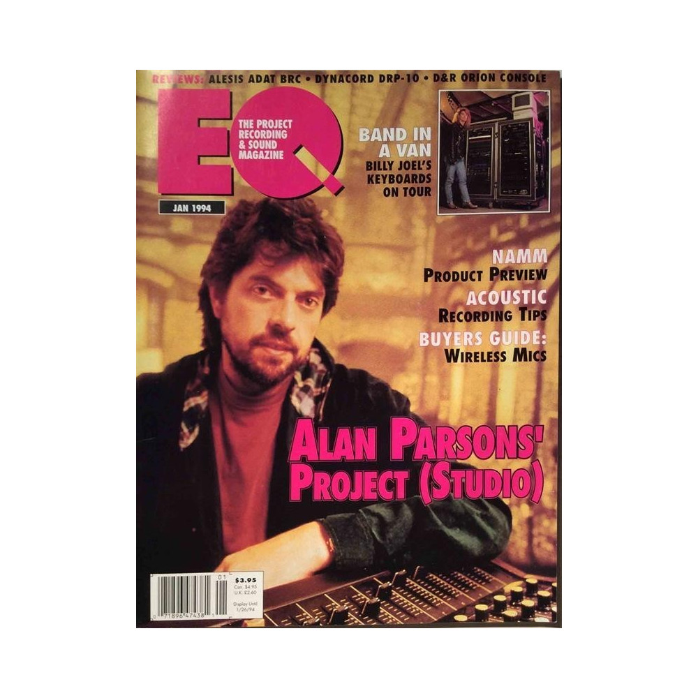 EQ project recording & sound : Alan Parsons’ project (studio) - begagnade magazine
