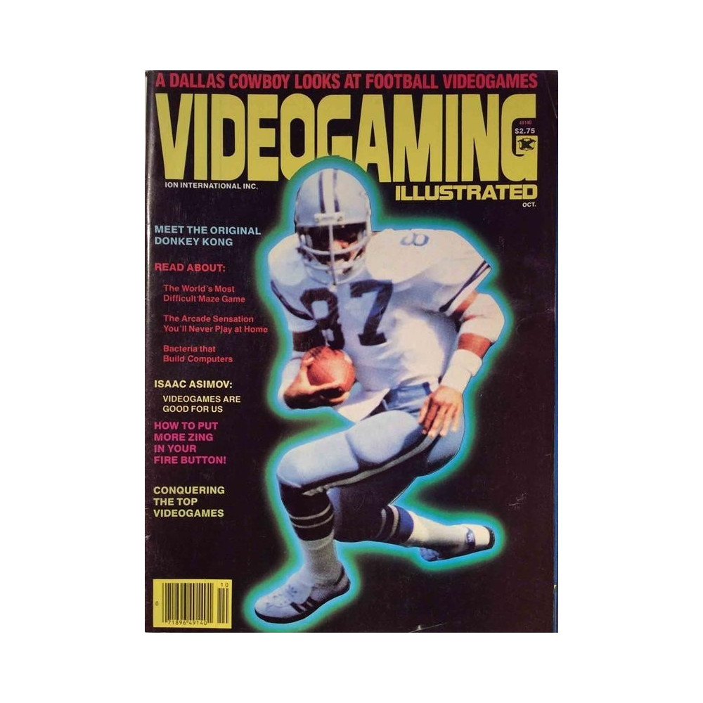 Videogaming illustrated 1982 No. OCT. Meet the original Donkey Kong Magazine