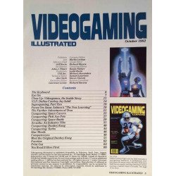 Videogaming illustrated 1982 No. OCT. Meet the original Donkey Kong Magazine
