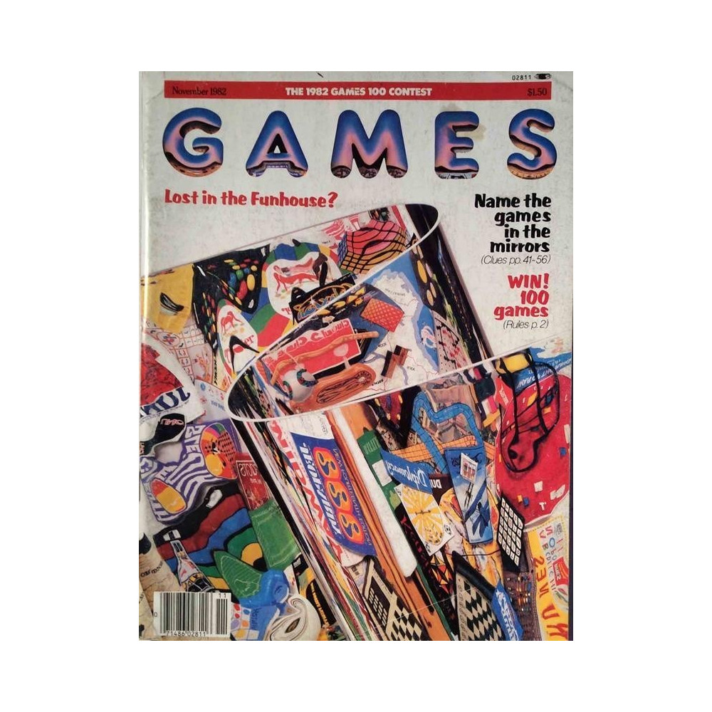 Games 1982 No. November Lost in the Funhouse? Magazine