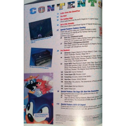 Game Pro : Sonic Hedgehog 2, Street Fighter II juliste - begagnade magazine