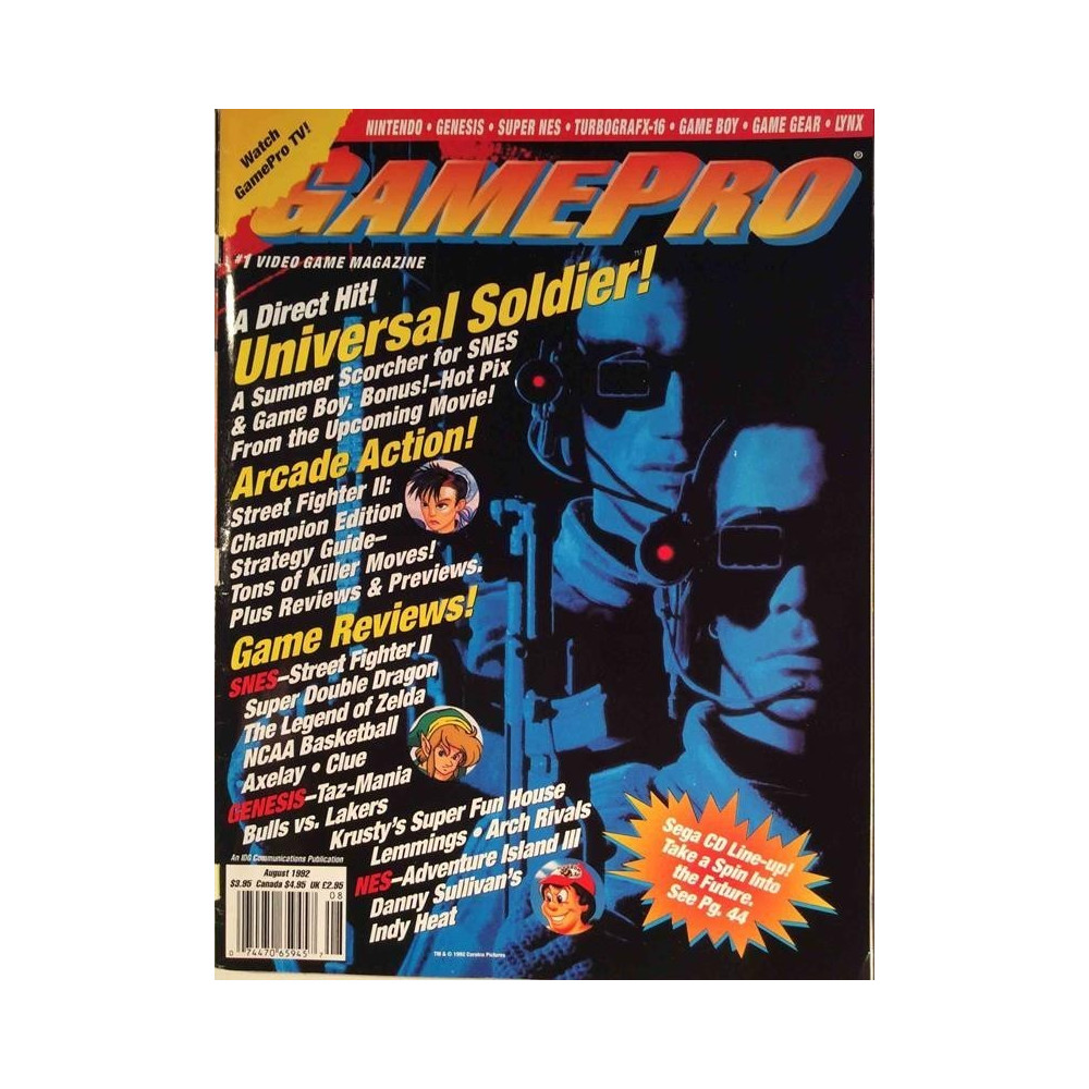 Game Pro : Arcade Action!, Game Reviews - begagnade magazine