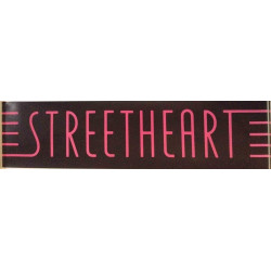 Streetheart: bändin nimilogo : Promojuliste 60cm x 15cm - JULISTE