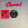 Icon: Rock on Through The Night maxi-single  kansi VG+ levy EX Käytetty 12”