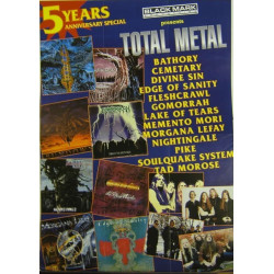 Juliste TOTAL METAL BLACKMARK - 42CM X 59CM