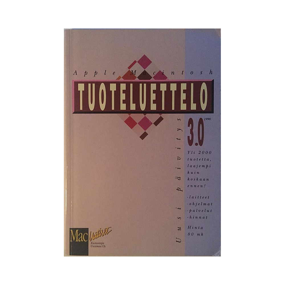 Något använd bok - 17x25cm 285s. - Uusimaa Oy -  år :1990