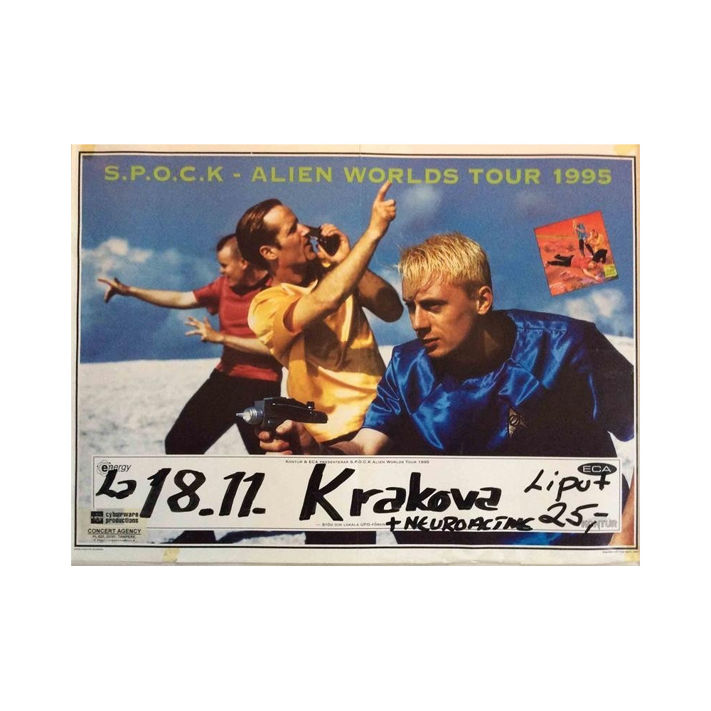 Konsertaffisch -  -  år :1995