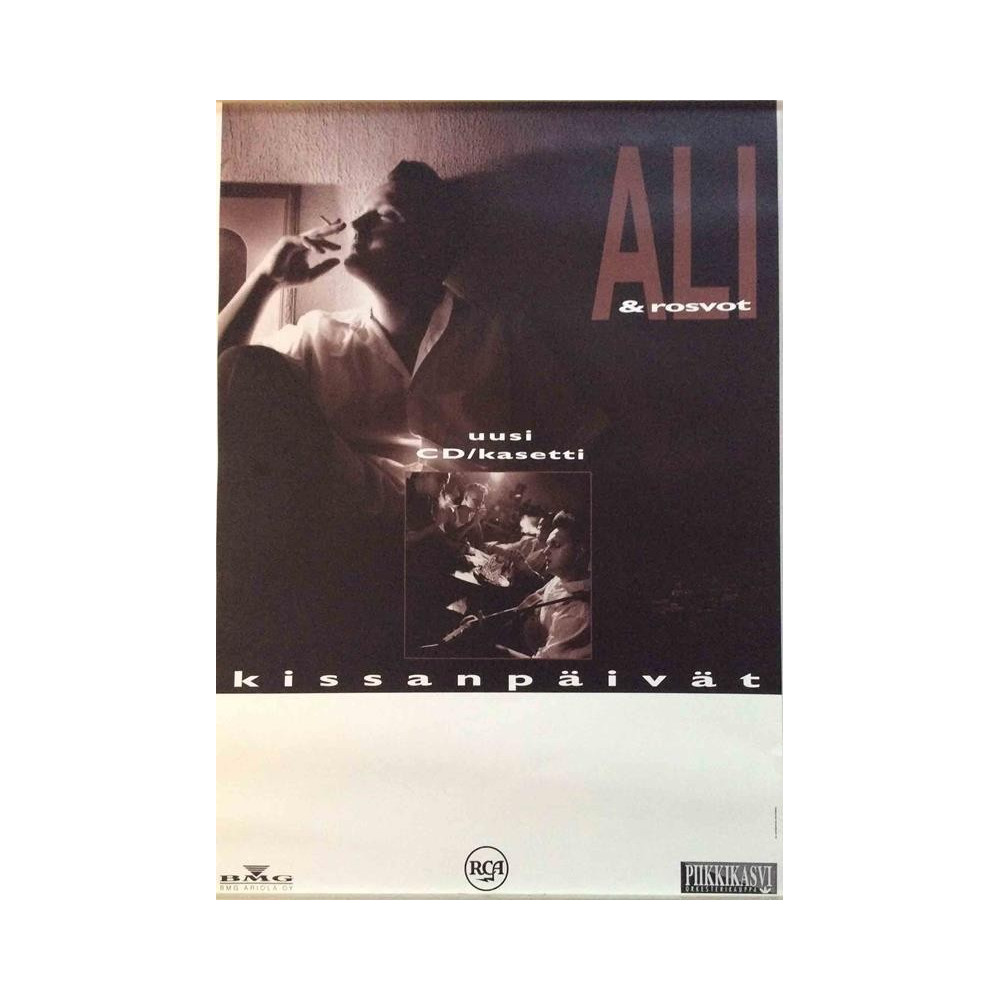 Ali & rosvot: Kissanpäivät : Keikkajuliste 40cm x 59cm - JULISTE