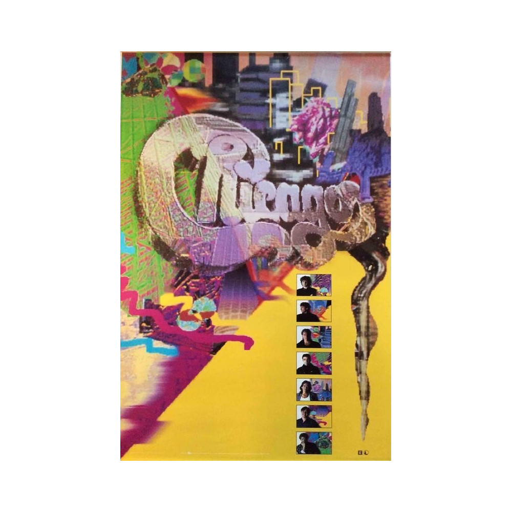 Chicago: 19 : Promojuliste 58cm x 88cm - used original promo poster