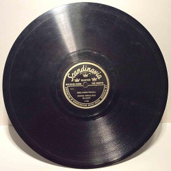 George Norgaards Quartet: Sörlands polka / Ski gutten reinlander  kansi muovi / paperikansi levy VG savikiekko gramofonilevy
