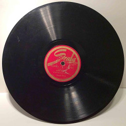 Einar Groths Schrammelkvartett : Konvaljens avsked / Höstdrömmar - shellac 78 rpm record
