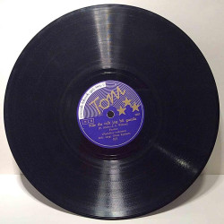 Kjellertz Gösta : Den gamla skutan / När du och jag blir gamla - shellac 78 rpm record