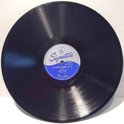 Scott Hazel : A Rainy Night In G / How High The Moon - shellac 78 rpm record