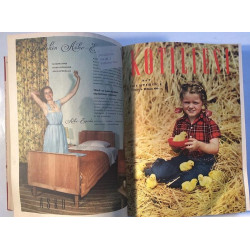 Kotiliesi vuosikerta kirja : 1954, 24 numeroa - Något använd bok