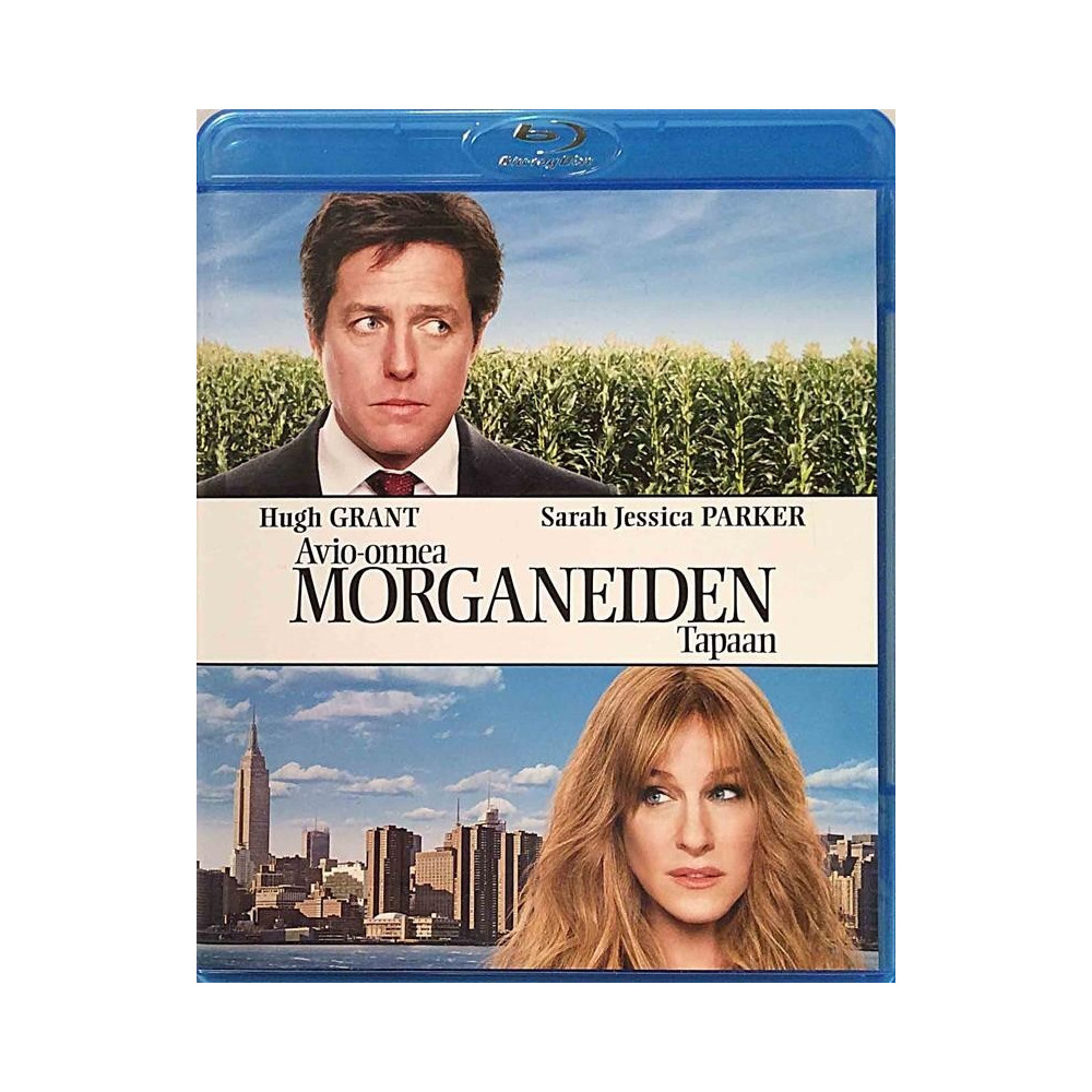 BLU-RAY DISC - ELOKUVA  :  AVIO-ONNEA MORGANEIDEN TAPAAN : HUGH GRANT  2009 BLU-RAY SONY