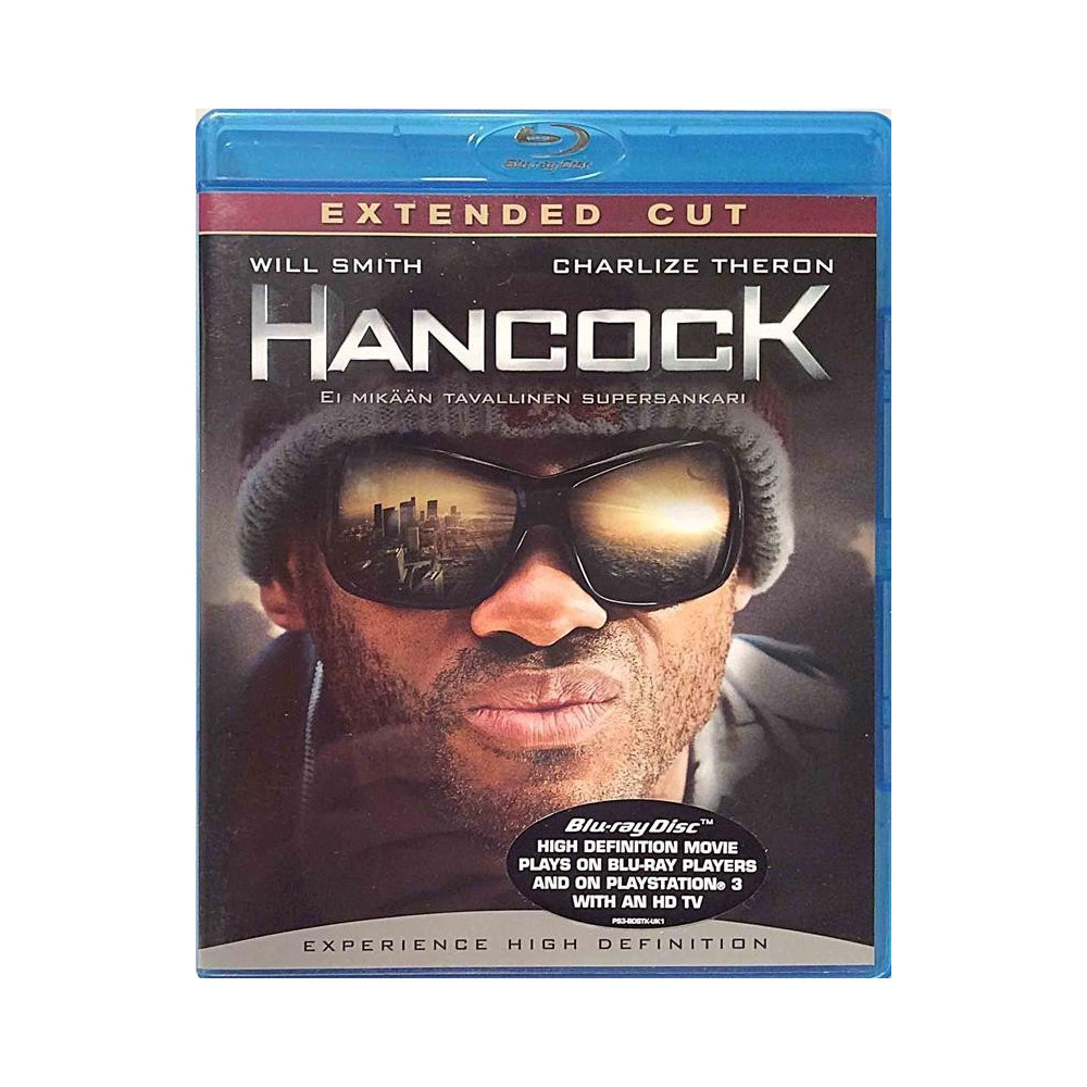 BLU-RAY DISC - ELOKUVA  :  HANCOCK : WILL SMITH  2008 BLU-RAY SONY