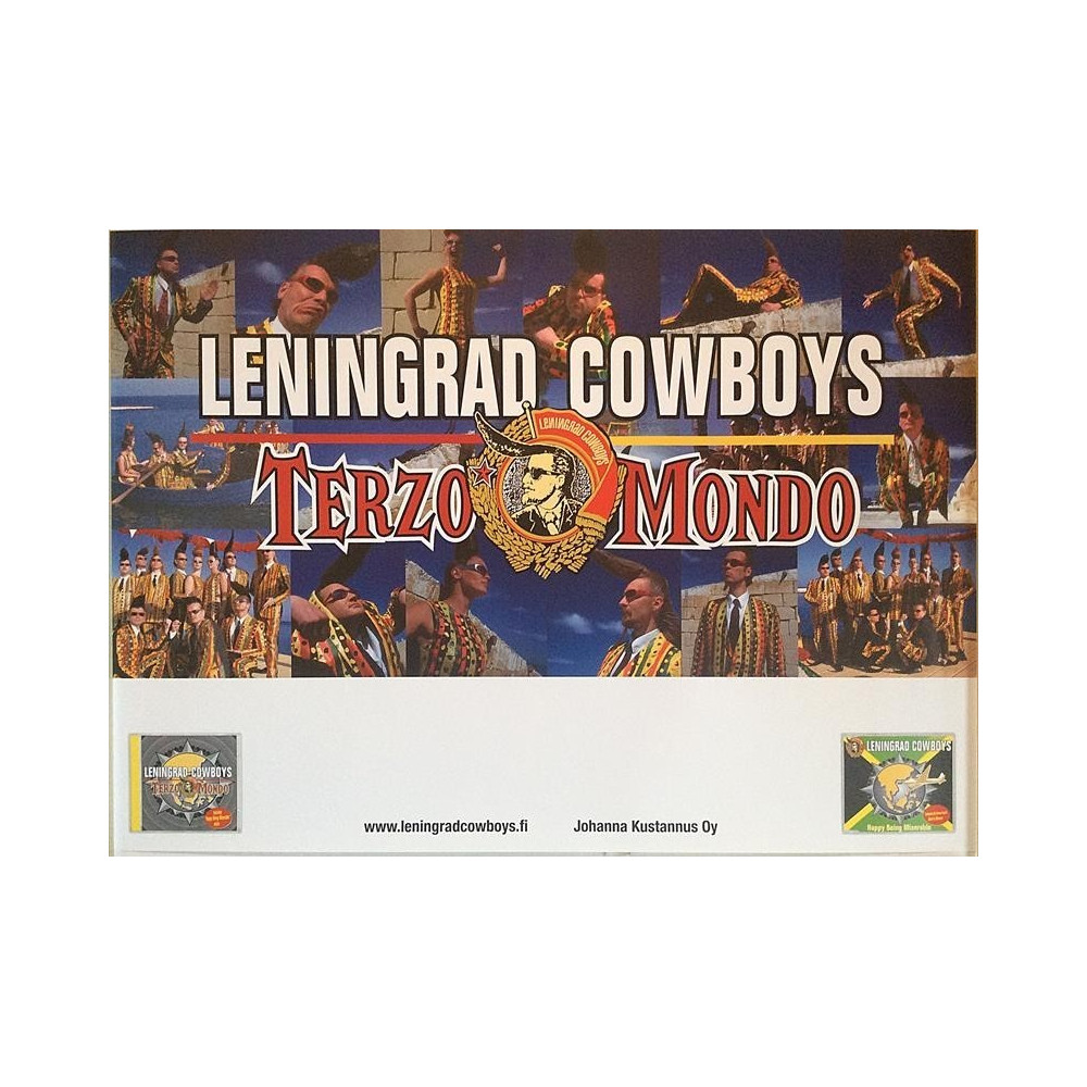 Leningrad Cowboys: Terzo Mondo : Promojuliste 70cm x 49cm - JULISTE