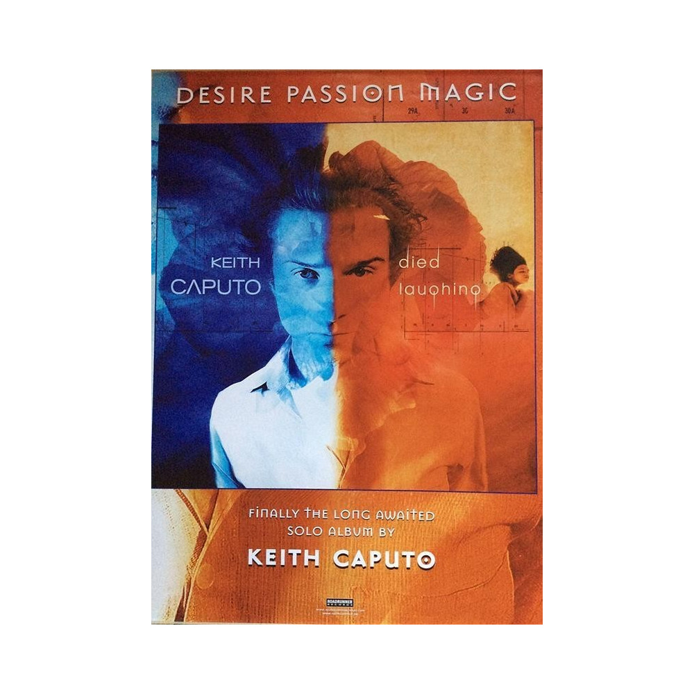 Caputo Keith: Desire Passion Magic : Promojuliste 59cm x 84cm - used original promo poster
