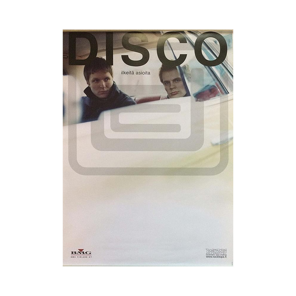 Disco ilkeitä asioita : Keikkajuliste 41cm x 59cm - JULISTE