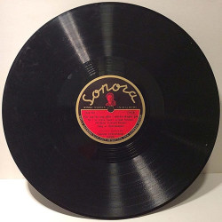 Sonoras Stråkorkester : Som stjärnorna på himmelen / När jag för mig själv i mörka skogen går - shellac 78 rpm record