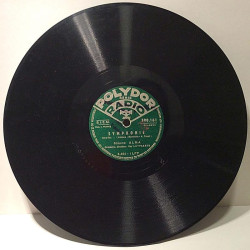 Simone Alma : Symphonie / il y a plus d'un an - shellac 78 rpm record
