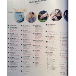 New York Times Magazine : Tech 2010 - begagnade magazine