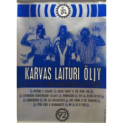 Karvas Laituri Öljy : Festarijuliste 34cm x 47cm - JULISTE