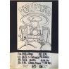 Pop Rocks : Keikkajuliste 41cm x 58cm - Konsertaffisch