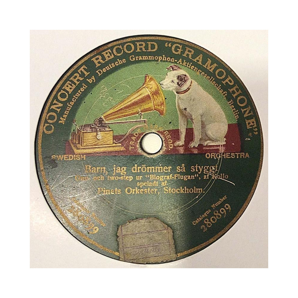 Pinets Orkester : O Mari, One och two-step af Di Capua / Barn, - shellac 78 rpm record