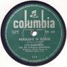 Mendelssohn Felix & Hawaiian Serenaders : Moonlight in Waikiki / Tiger shark - shellac 78 rpm record