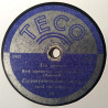 Walils Eddy Orkester : Blott en vagabond / Två gitarrer - shellac 78 rpm record