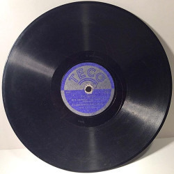Walils Eddy Orkester : Blott en vagabond / Två gitarrer - shellac 78 rpm record
