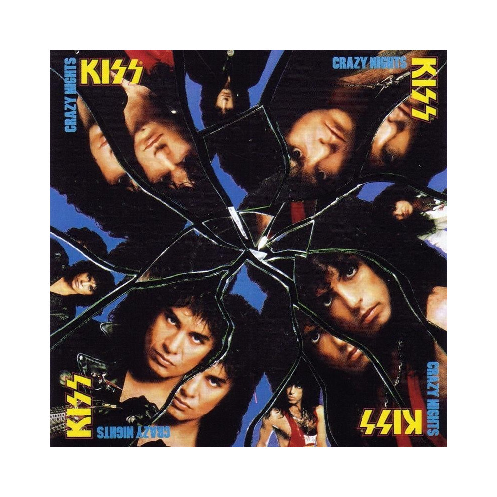 KISS :  CRAZY NIGHTS -REMASTERED.  1987 70L MERCURY tuotelaji: CD