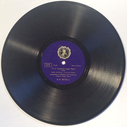 Arbejdernes Folkekor med Orkester : Vi er Kampens unge Haere / Valget vinder vi - shellac 78 rpm record
