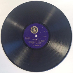 Arbejdernes Folkekor med Orkester : Vi er Kampens unge Haere / Valget vinder vi - shellac 78 rpm record