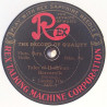 Landau Trio : Tales of Hoffman Barcarolle / The Flatterer - shellac 78 rpm record