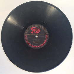 Landau Trio : Tales of Hoffman Barcarolle / The Flatterer - shellac 78 rpm record