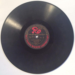 Landau Trio : Tales of Hoffman Barcarolle / The Flatterer - shellac 78 rpm record