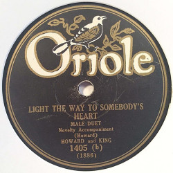 Holton Larry : How about me? / Light the way to somebody’s heart - shellac 78 rpm record