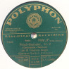 Operans Solist-Orkester : Frösö-blomster, del 1 / del 2 - shellac 78 rpm record