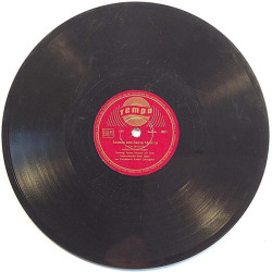 Johnson Jenny mit Chor : Bonjour, Kathrin / Jasmin aus Santa Monica - shellac 78 rpm record