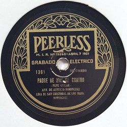 Dominguez Alberto / Pepe Guizar : Chiapas / Padre de mas de cuatro - shellac 78 rpm record