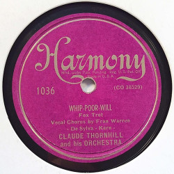 Thornhil Frank and his Orchestra : Whip-Poor-Will / Jim - shellac 78 rpm record