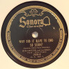 Chester Bob and his Orch. : Speaking of Angels / Why did it have to end so soon? - stenkaka 78-varvare