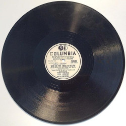 Jurgens Dick and his Orchestra : Who do you know in heaven - stenkaka 78-varvare