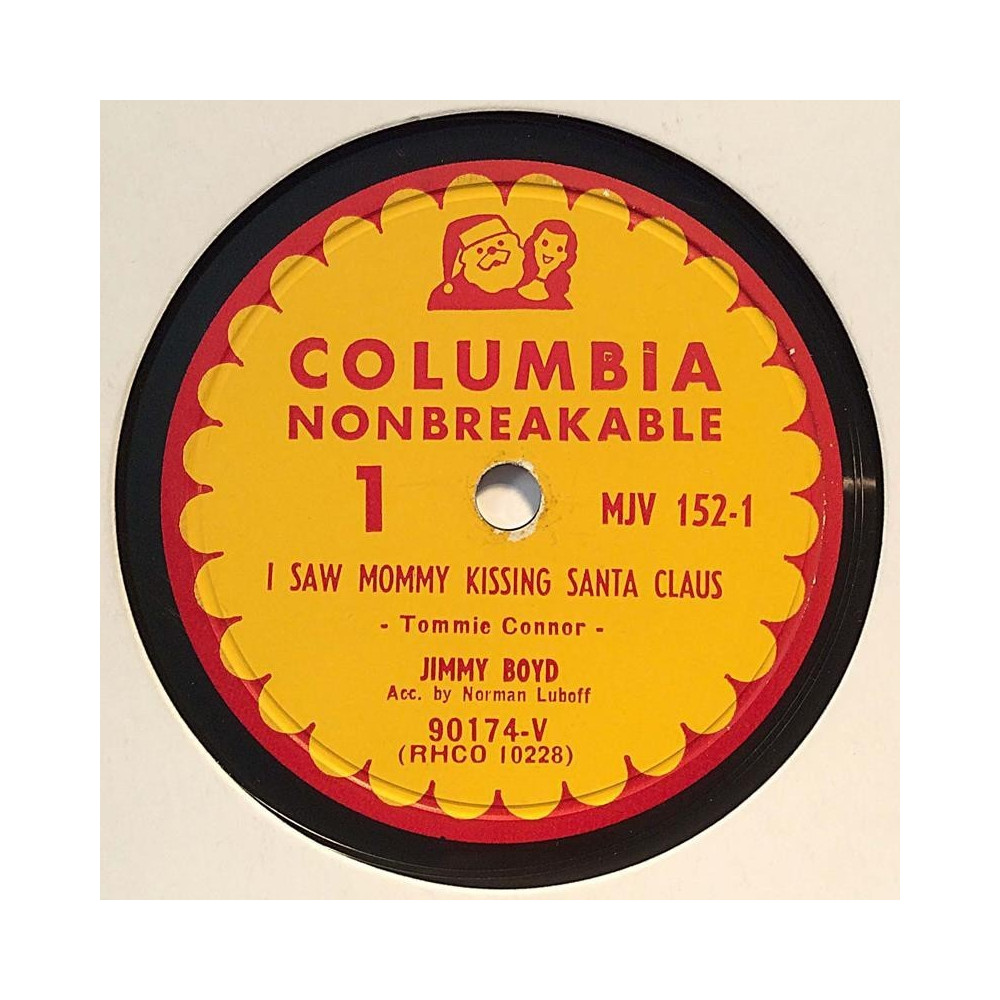 Boyd Jimmy : I saw mommy kissing Santa Claus / Thumbelina - stenkaka 78-varvare