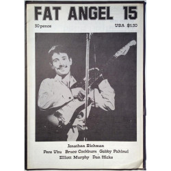 Fat Angel : Jonathan Richman,Pete Ubu,Brce Cockburn - used magazine