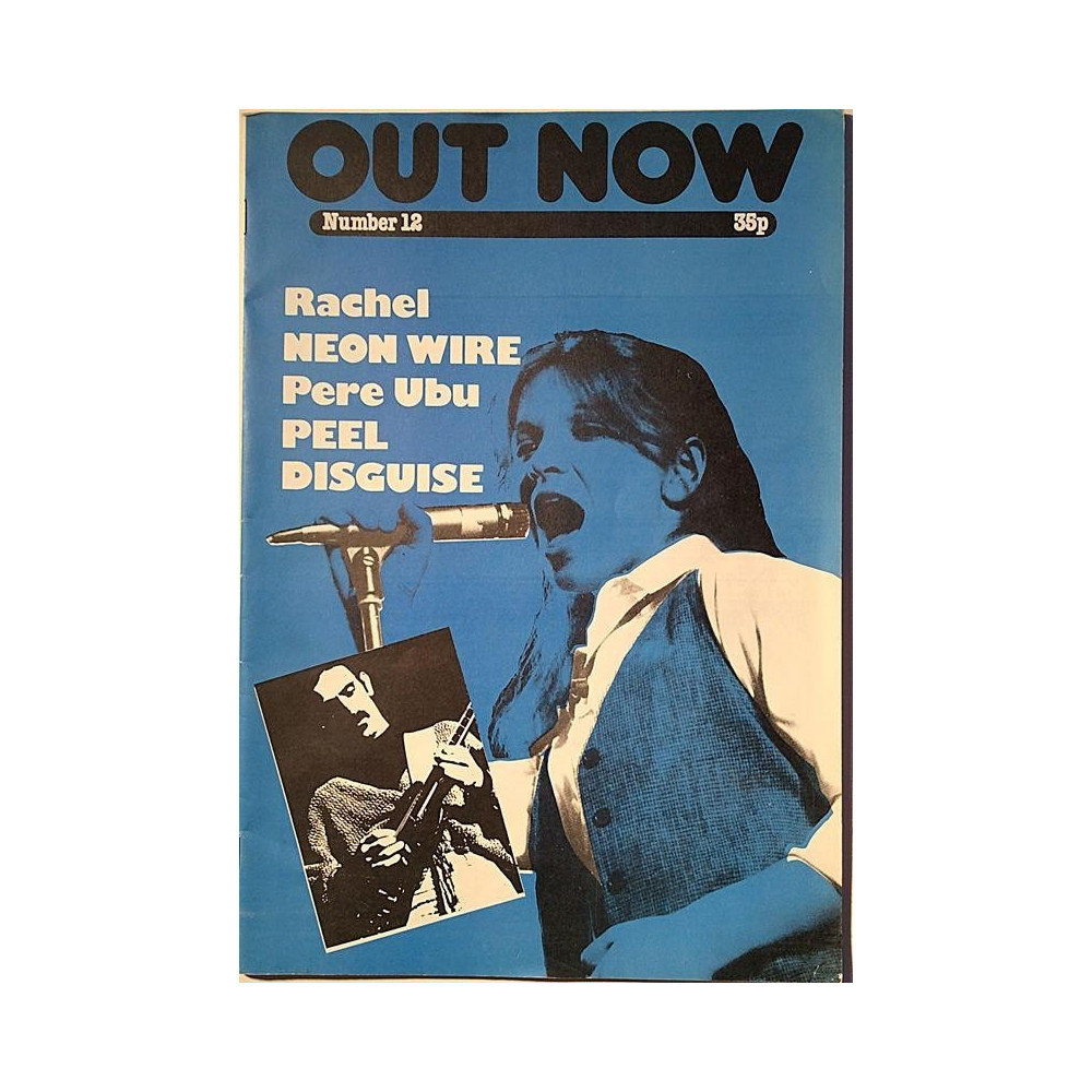 Out Now : Frank Zappa,Pere Ubu,John Peel - used magazine